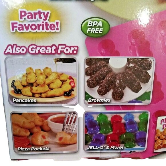 Piggy Pop Silicone Baking Pan For Pancakes Pigs In A Blanket & More - Picture 7 of 7